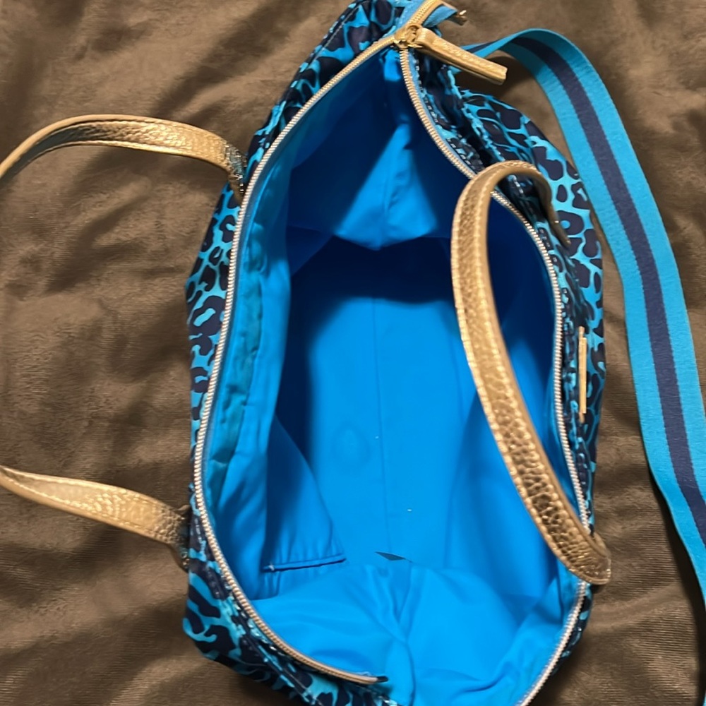 Evita Lilly Pulitzer Purse GUC in my favorite spot print - Picture 7 of 11